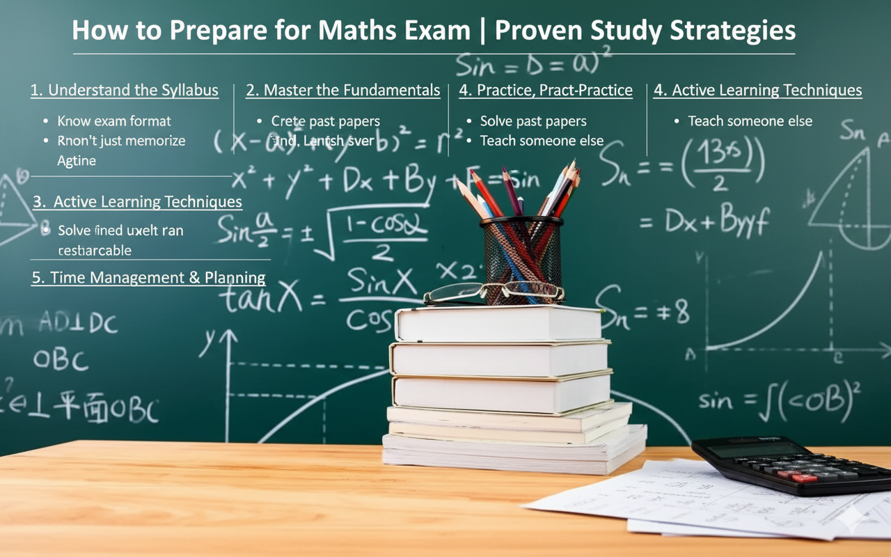 How to Prepare for Maths Exam | Proven Study Strategies