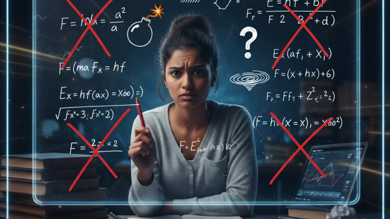 Top 10 Common Mistakes with MCAT Physics Equations